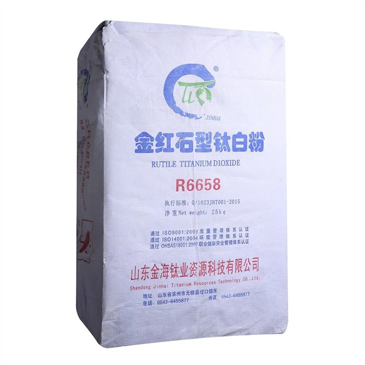 Rutile TiO2 Pigment JINHAI R6658 With Low Oil Absorption